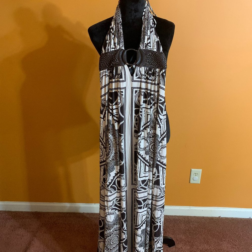 Sky Fashion Halter Dress